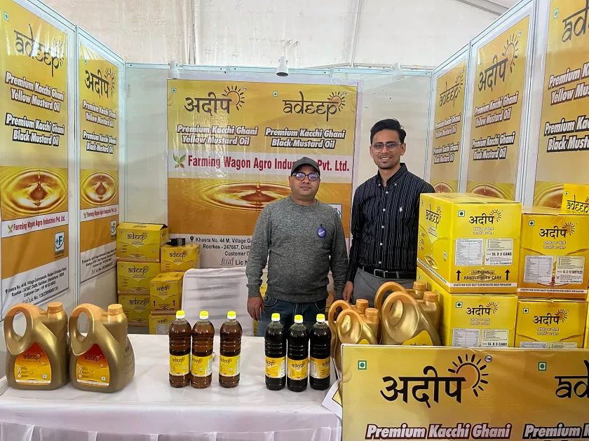 Our stall at a trade fair